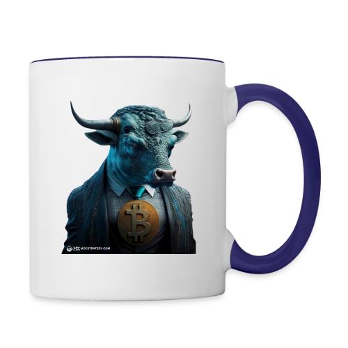 MDC The Bitcoin Bull - Contrast Coffee Mug