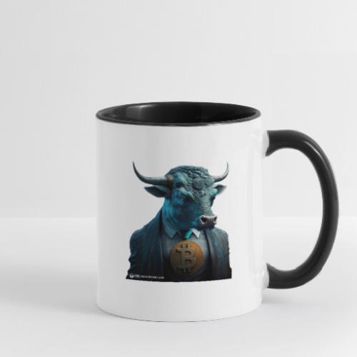 MDC The Bitcoin Bull - Contrast Coffee Mug