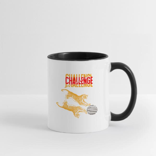Double tiger fashion, jungle feline animals.
