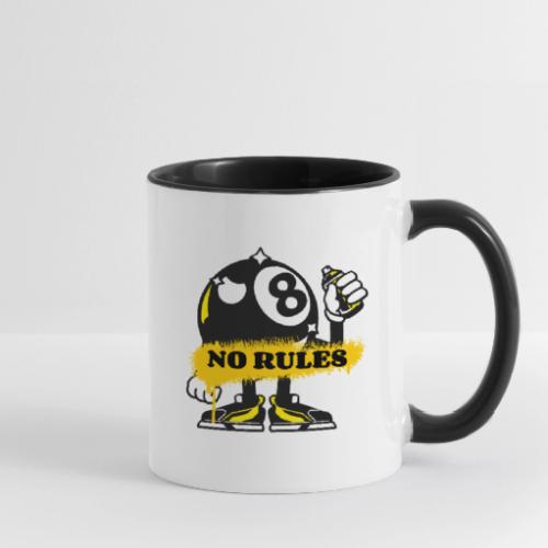 No Rules 8 Ball - Contrast Coffee Mug