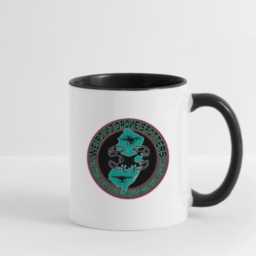 Jersey Drone Spotters - Contrast Coffee Mug