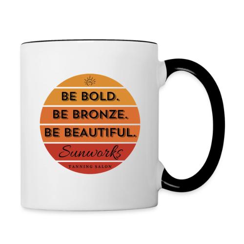 Be Bold. Be Bronze. Be Beautiful. - Contrast Coffee Mug