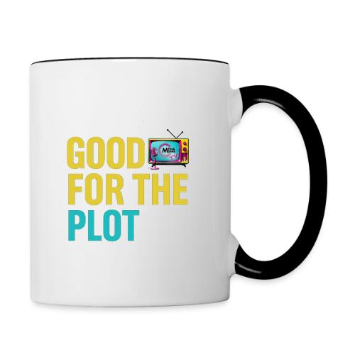 Good for the Plot | MediaMelanieTV - Contrast Coffee Mug