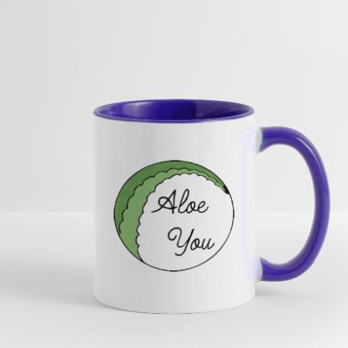 Aloe you, I love you - Contrast Coffee Mug