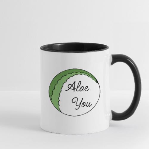 Aloe you, I love you - Contrast Coffee Mug