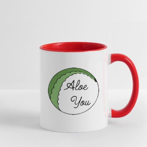 Aloe you, I love you - Contrast Coffee Mug