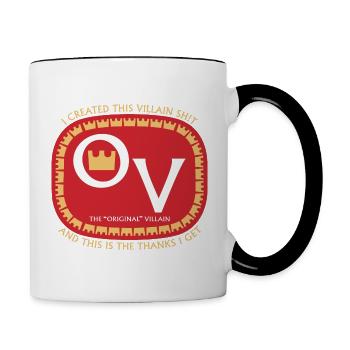 The Original Villain - Contrast Coffee Mug - white/black - Right