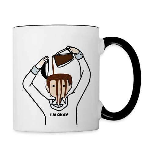 Coffee man - Contrast Coffee Mug
