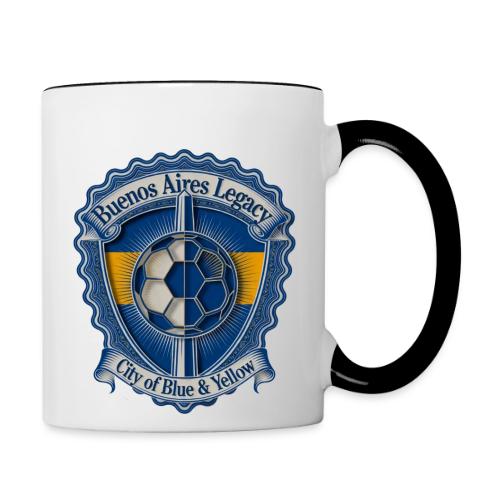 Buenos Aires Legacy T Shirt, Soccer City Pride Gif - Contrast Coffee Mug