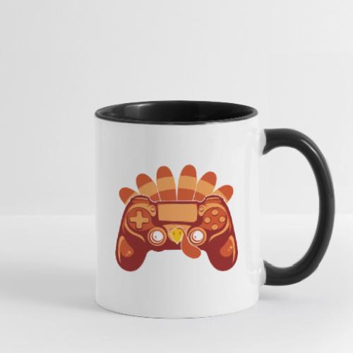 Gamer Turkey Thanksgiving - Contrast Coffee Mug