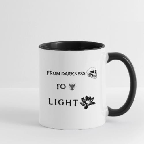From Darkness To Light - Contrast Coffee Mug