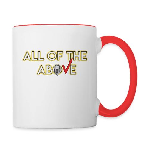 All of the Above Logo - Contrast Coffee Mug