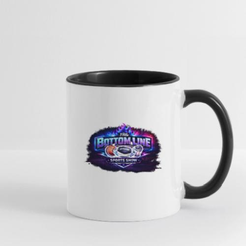The Bottom Line Sports Show - Contrast Coffee Mug