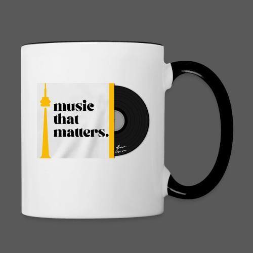 MUSIC THAT MATTERS #4 - ALAN CROSS - Contrast Coffee Mug