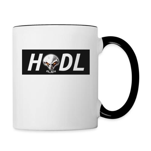 PulseChainBlackAlien Alien black 2 - Contrast Coffee Mug