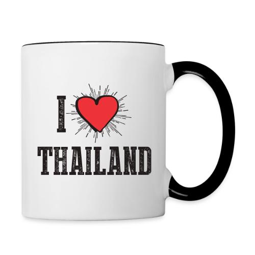 I Love Thailand - Contrast Coffee Mug