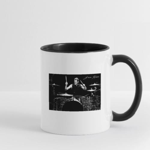 Landon Hall On Drums - Contrast Coffee Mug