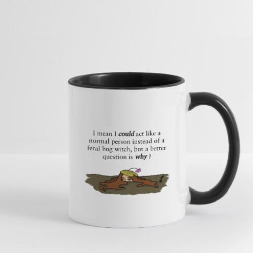 Feral Bog Witch - Contrast Coffee Mug