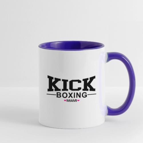 KICKBOXING MIAMI - Contrast Coffee Mug