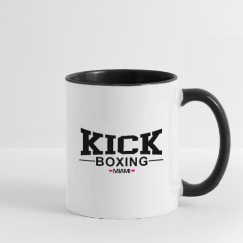 KICKBOXING MIAMI - Contrast Coffee Mug