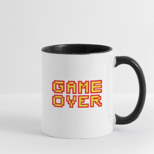Retro Game Over Screen - Contrast Coffee Mug
