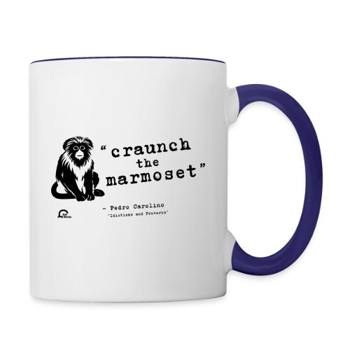 Craunch the Marmoset - Contrast Coffee Mug
