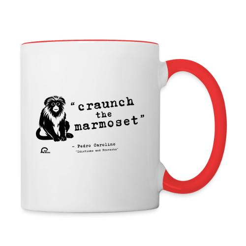 Craunch the Marmoset - Contrast Coffee Mug