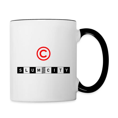 Copyright Slum City - Contrast Coffee Mug