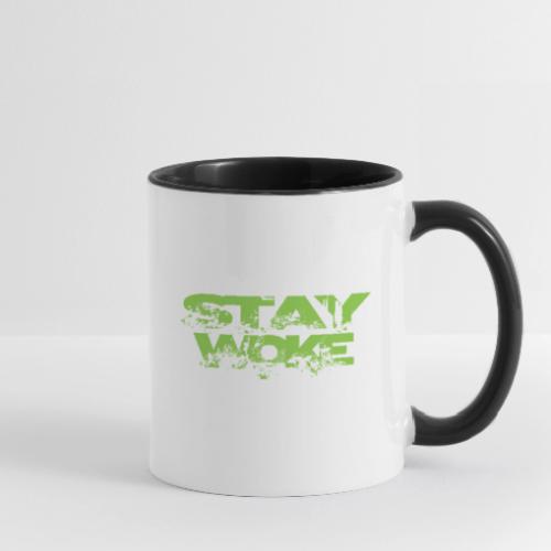 STAY WOKE - Contrast Coffee Mug