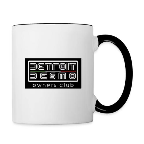 Vintage Detroit Desmo - Contrast Coffee Mug