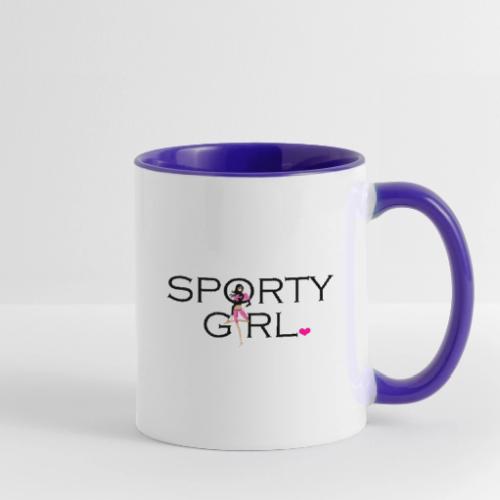 SPORTY GIRL - Contrast Coffee Mug