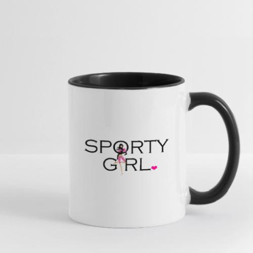 SPORTY GIRL - Contrast Coffee Mug