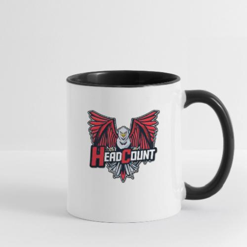 HeadCount Eagle Logo - Contrast Coffee Mug