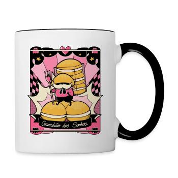 Bakery Guardian - Contrast Coffee Mug - white/black - Right