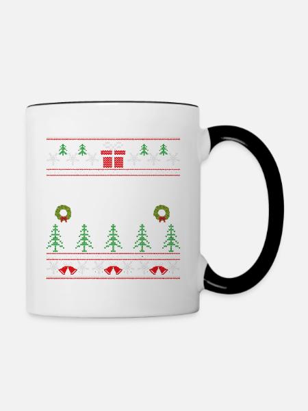 Christmas Crew - Contrast Coffee Mug - white/black