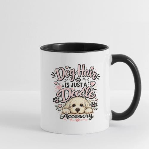 Dog Hair Is Just a Doodle Accessory - Contrast Coffee Mug