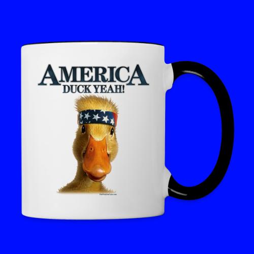 America, Duck Yeah! Shirt - Contrast Coffee Mug