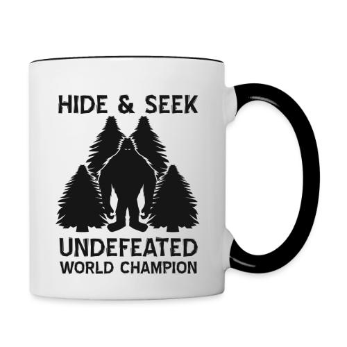 Hide and Seek Champ! - Contrast Coffee Mug