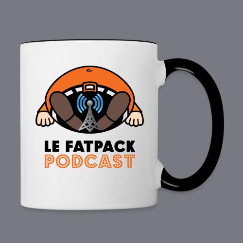 TN (1 logo) - Tasse bicolore