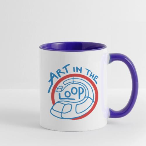 Art in the Loop - Streetcar Logo - Contrast Coffee Mug