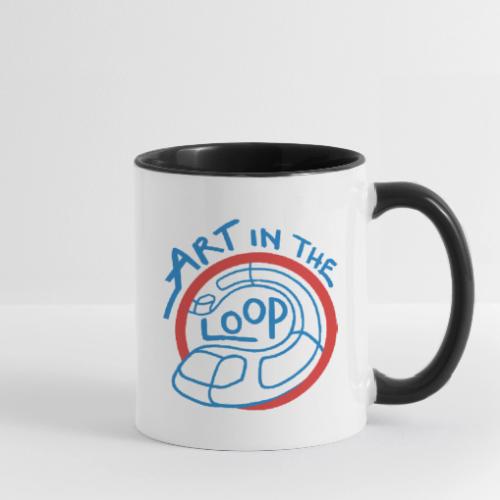Art in the Loop - Streetcar Logo - Contrast Coffee Mug