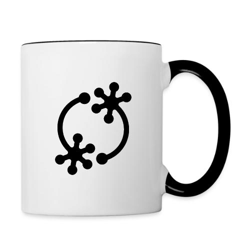 NM Logo Icon (Black) - Contrast Coffee Mug