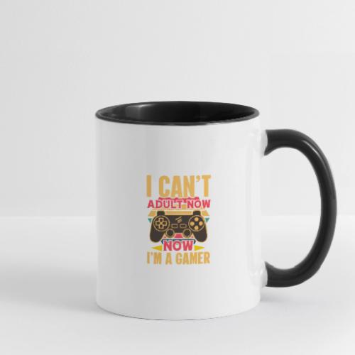Can't Adult, Gaming Now! Tee - Contrast Coffee Mug