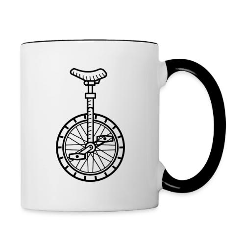 Unicycle - Contrast Coffee Mug