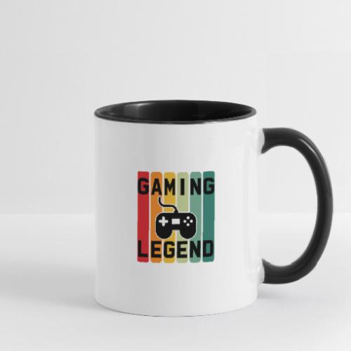 Gaming Legend Retro Bars - Contrast Coffee Mug
