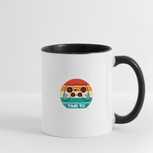 Birthday Boy: Time to Level Up! - Contrast Coffee Mug