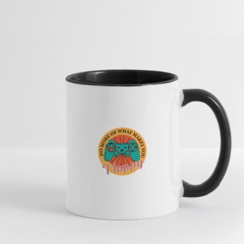 Do More of What Makes You Happy - Contrast Coffee Mug