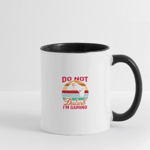 Do Not Disturb, I'm Gaming - Contrast Coffee Mug