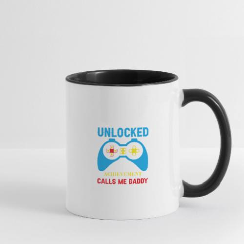 My Highest Unlocked Achievement Calls Me Daddy - Contrast Coffee Mug