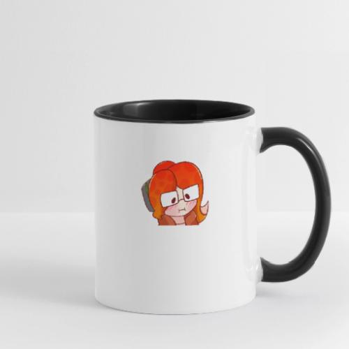 SquidHominid Blushy emote - Contrast Coffee Mug